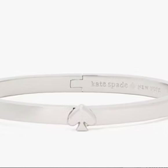 Kate Spade Everyday Spade Thin Metal Bangle - Picture 1 of 6